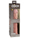 Pipedream Products Dildo King Cock Elite 11" Silicone Dual Density Dildo - Vanilla