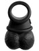 Pipedream Products Dildo Accessory King Cock Elite Swinging Silicone Balls - Black