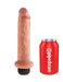 Pipedream Products Dildo King Cock Squirting 7 Inch Dildo - Vanilla