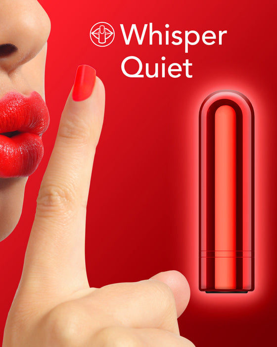 Kool Vibes Rechargeable Mini Bullet - Red