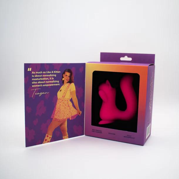 Screaming Squirrel Air Pulsation Clitoral and G Spot Vibrator (Damaged Box)