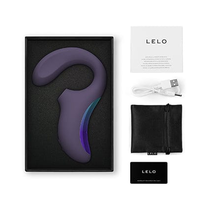 LELO Vibrator LELO Enigma Wave Dual Stimulation Sonic Massager - Purple