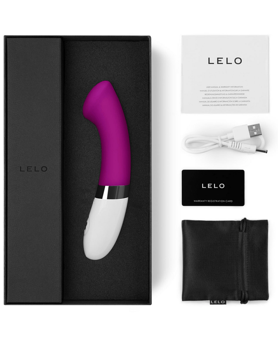 LELO Vibrator LELO Gigi 2 Silicone Waterproof G-Spot Vibrator - Deep Rose