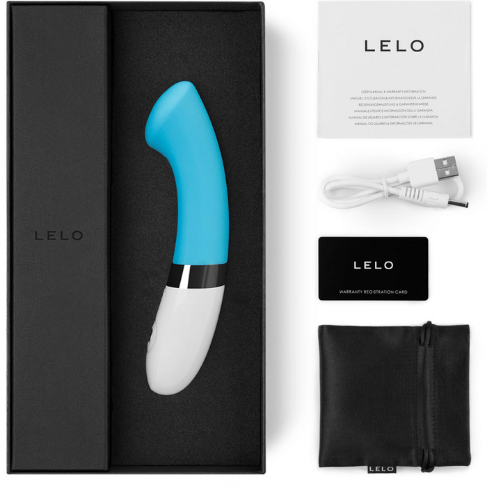 LELO Vibrator LELO Gigi 2 Silicone Waterproof G-Spot Vibrator - Turquoise