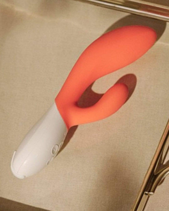 LELO Rabbit Vibrator LELO Ina 3 Powerful G-Spot Rabbit Vibrator- Coral