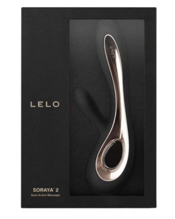 LELO Rabbit Vibrator LELO Soraya 2 Rechargeable Rabbit Vibrator - Black