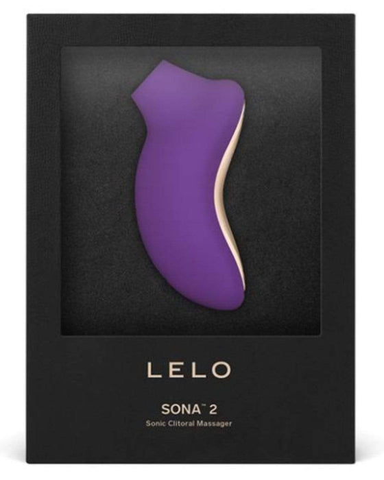 LELO Pressure Wave Lelo Sona 2 Waterproof Pressure Wave Clitoral Massager - Purple