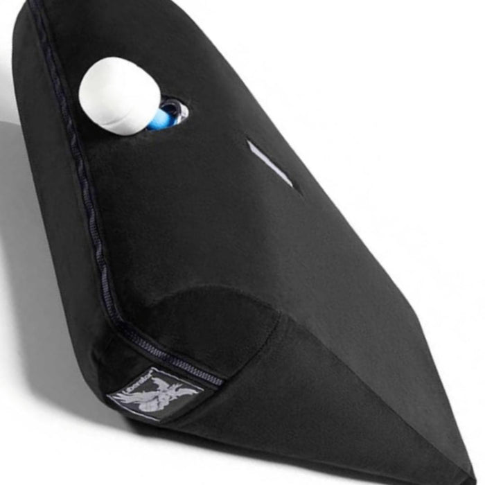 Liberator Axis Magic Wand Sex Toy Mount with Washable Cover - Black