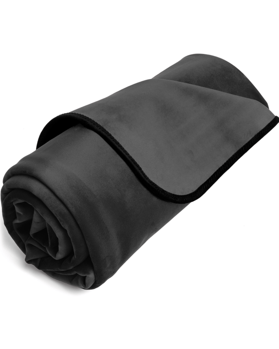 Liberator Throw Liberator Fascinator Throw Velvety Waterproof Sex Blanket - Black