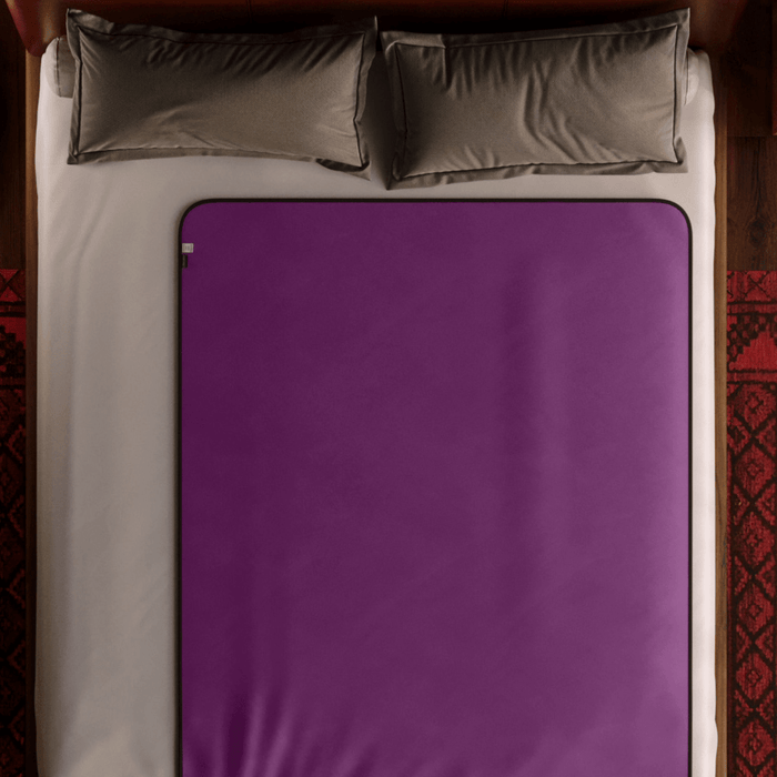 Liberator Throw Liberator Fascinator Throw Velvety Waterproof Sex Blanket - Purple