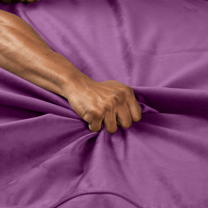 Liberator Throw Liberator Fascinator Throw Velvety Waterproof Sex Blanket - Purple