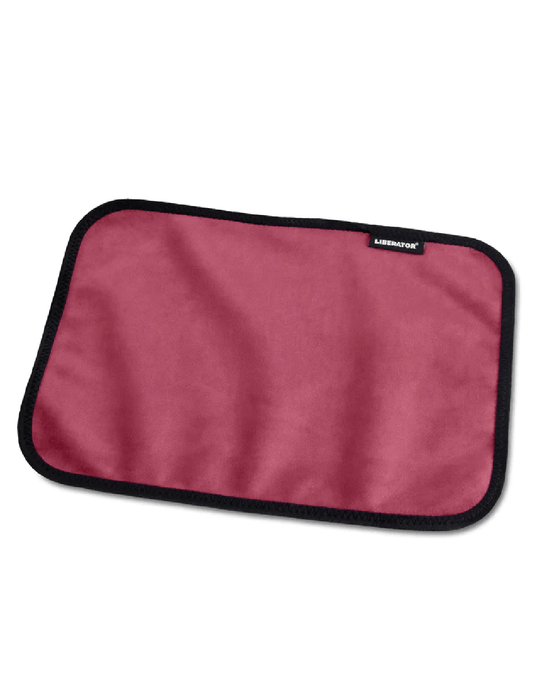 Liberator Throw Liberator Fascinator Toy Pad Mini Waterproof Sex Blanket - Merlot