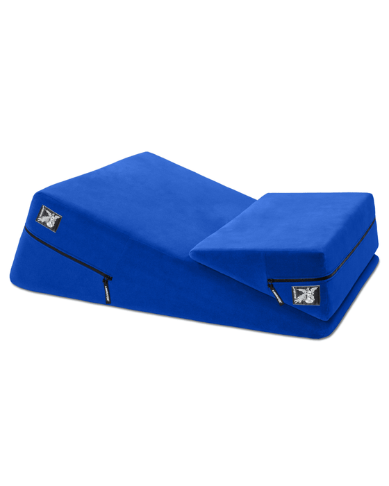 Liberator Sex Furniture Liberator Wedge and Ramp Combo Sex Positioning Cushion - Blue