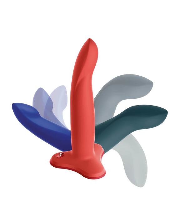 Fun Factory Limba Flex Medium Silicone Dildo - Coral