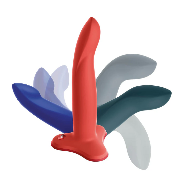 Fun Factory Limba Flex Medium Silicone Dildo - Coral