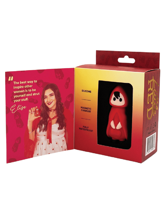 Natalie's Toy Box Vibrator Little Red Discreet Powerful Bullet Vibrator