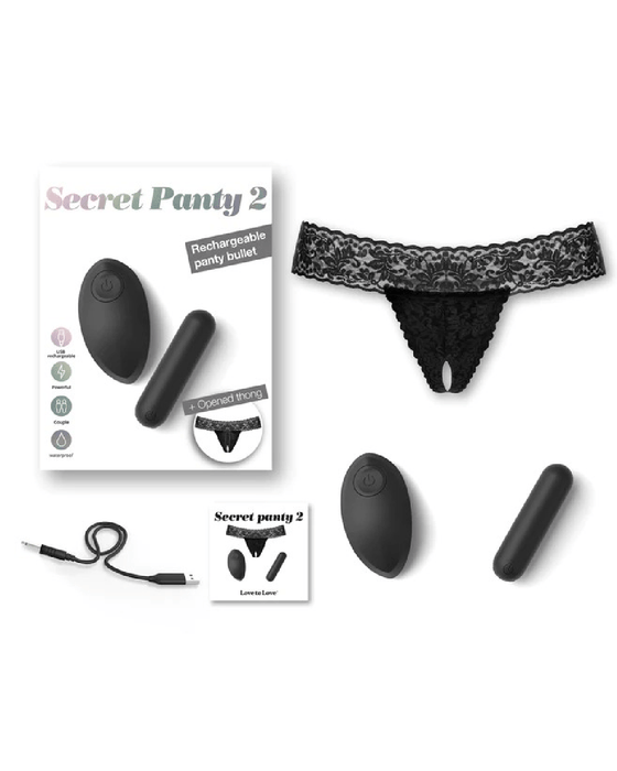 Lovely Planet Vibrator Love to Love Secret Vibrating Panty