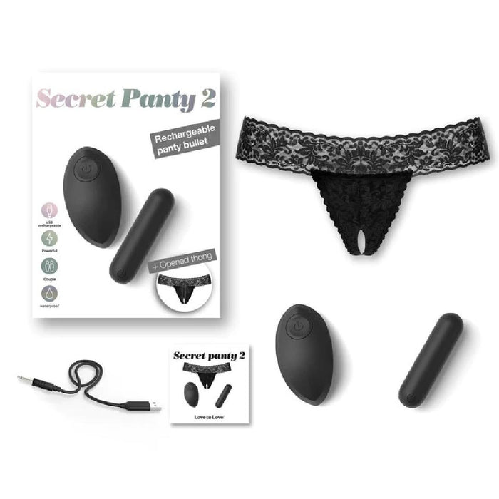 Love to Love Secret Vibrating Panty