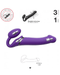 Lovely Planet Vibrator Lovely Planet Vibrating Strapless Strap-on Purple- Medium