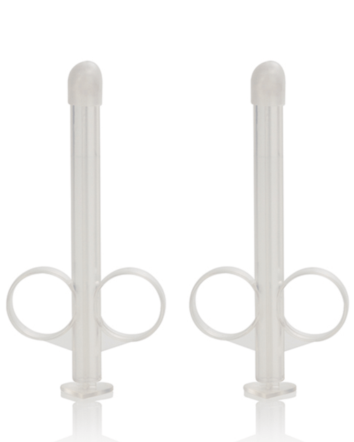 CalExotics Applicator Calexotics Lube Tube Lubricant Launcher Set of 2 -  Clear