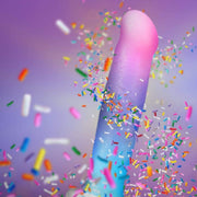 Lucky Sparkle 8 Inch Silicone Dildo with Suction Cup