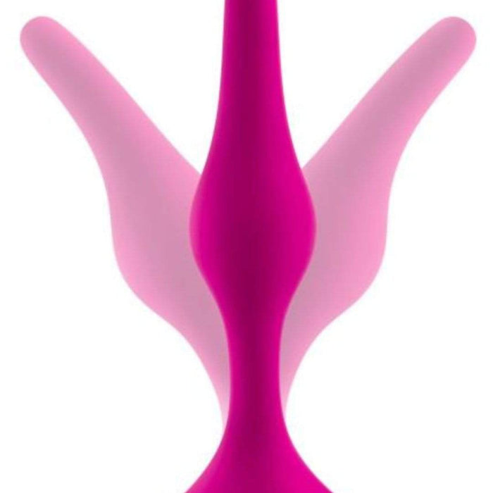 Blush Novelties Butt Plug Luxe Beginner 3 Plug Anal Trainer Set - Various Colours