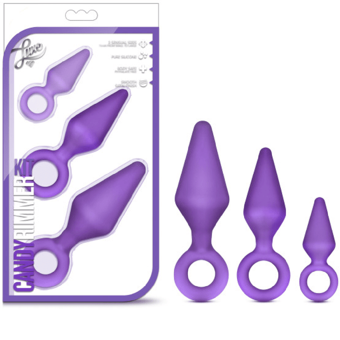 Blush Novelties Anal Kit Luxe Candy Rimmer Kit - Purple