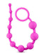 Blush Novelties Anal Beads Luxe Silicone 10 Anal Beads - Pink