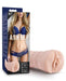 Blush Novelties Masturbator M For Men Ashley Vibrating Masturbator - Vanilla