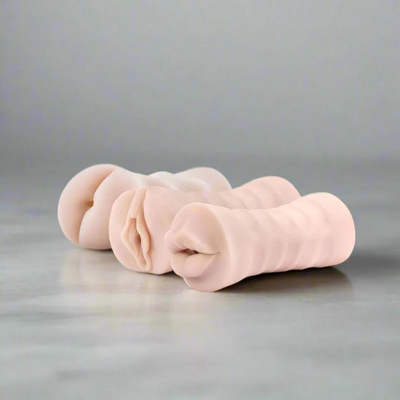 male nipple sex toy Jackits Masturbation Sleeve - Clear