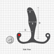 Aneros MGX Syn Trident Hands-Free Prostate Stimulator