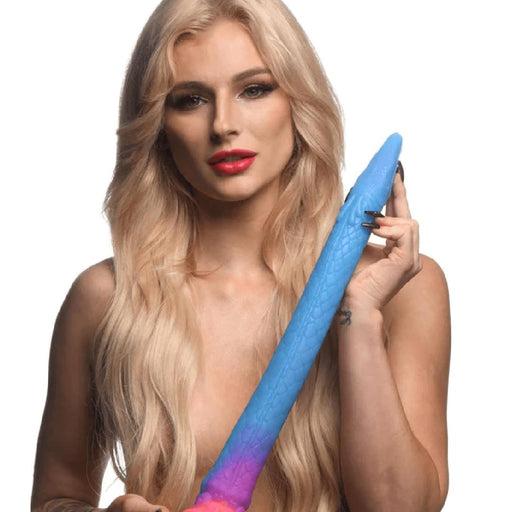 Makara Glow-In-The-Dark Silicone Snake Fantasy Dildo