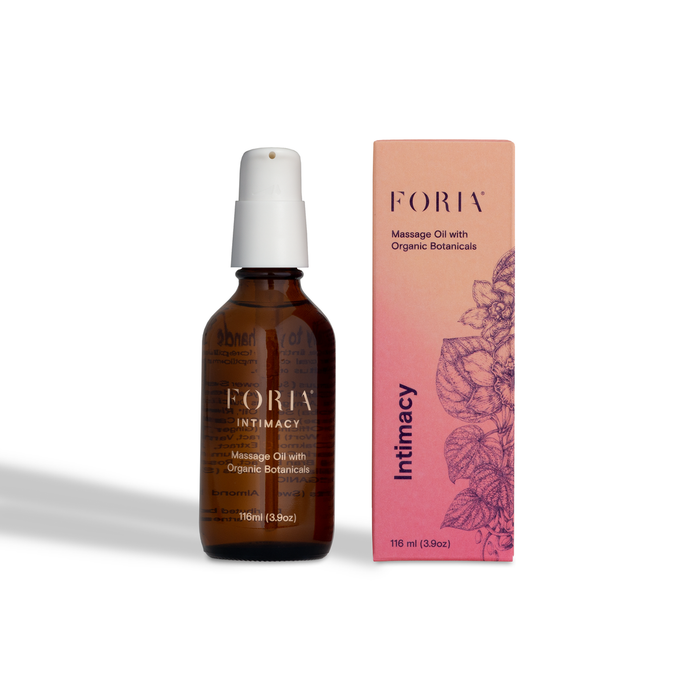 FORIA Intimacy Massage Oil with Organic Botanicals 116ml / 3.9oz