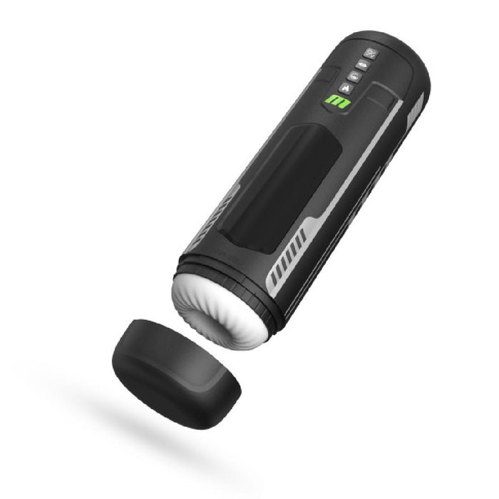 Master Blaster Vibrating, Stroking, Sucking, Warming, Automatic Stroker