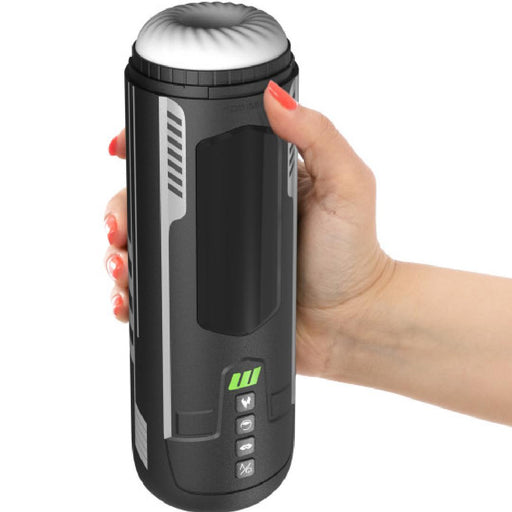 Master Blaster Vibrating, Stroking, Sucking, Warming, Automatic Stroker