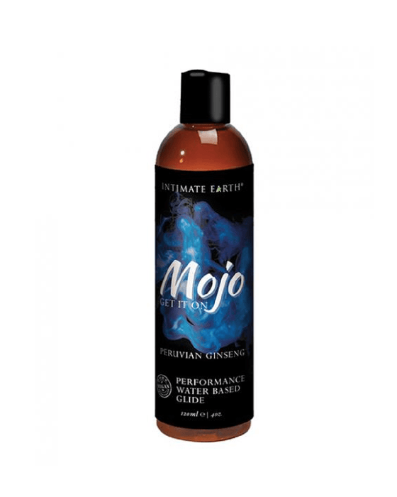 Intimate Earth Lubricant Mojo  Water Based Performance Glide with Peruvian Ginseng 4 oz