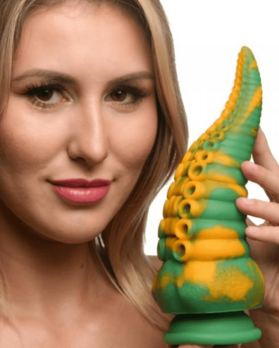 XR Brands Dildo Monstropus Tentacled Monster 8.5 Inch Silicone Dildo