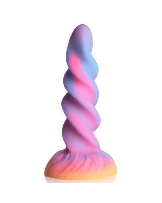 XR Brands Dildo Moon Rider Glow-In-The-Dark Unicorn Dildo