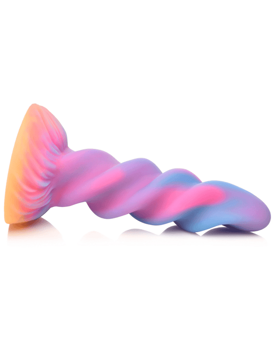 XR Brands Dildo Moon Rider Glow-In-The-Dark Unicorn Dildo