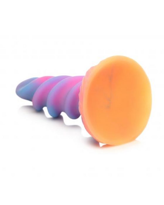 XR Brands Dildo Moon Rider Glow-In-The-Dark Unicorn Dildo