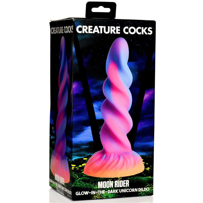 Moon Rider Glow-In-The-Dark Unicorn Dildo