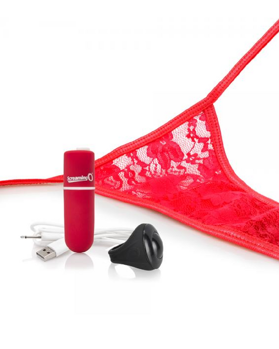 My Secret Remote Control Vibrating Panty - One Size