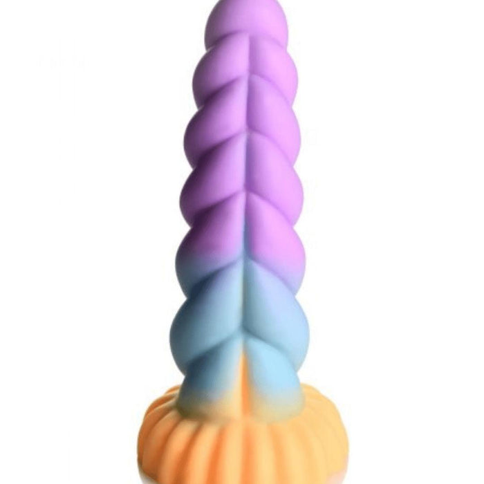 Mystique Thick 8 Inch Silicone Unicorn Dildo