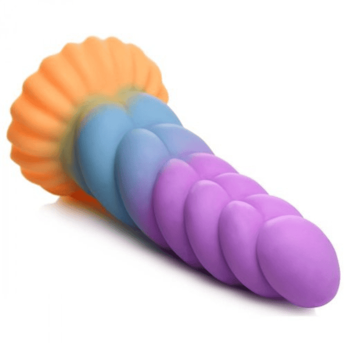 Mystique Thick 8 Inch Silicone Unicorn Dildo