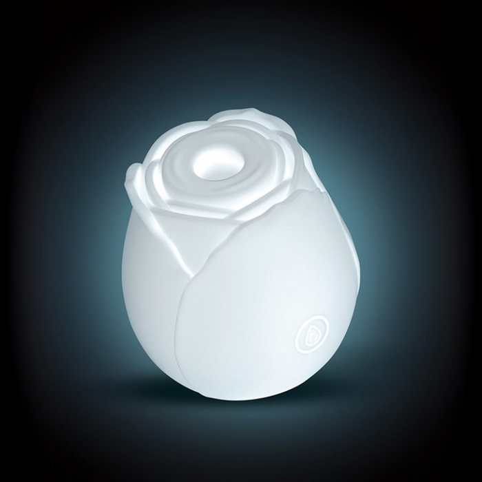 The Inya Rose Powerful Clitoral Air Pulsation Vibrator - Glow In The Dark