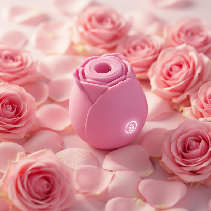 The Inya Rose Powerful Clitoral Air Pulsation Vibrator