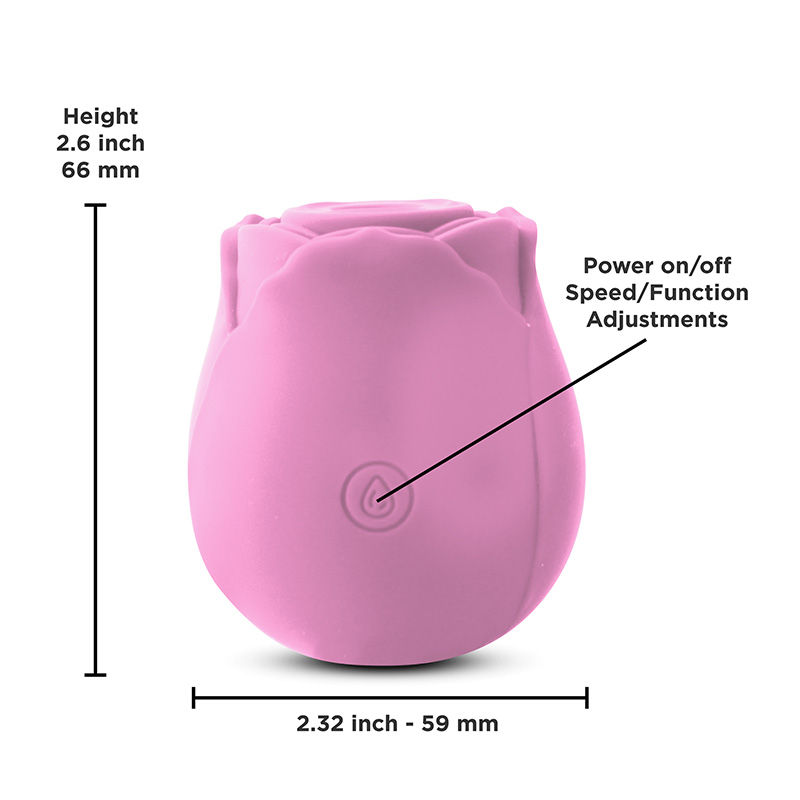 The Inya Rose Powerful Clitoral Air Pulsation Vibrator