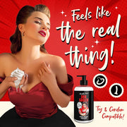Naughty Jane's Creamy Cum Sex Sauce Lubricant 16oz