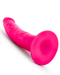 Blush Novelties Dildo Neo Elite 7.5 Inch Dual Density Silicone Dildo - Neon Pink