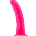 Blush Novelties Dildo Neo Elite 7.5 Inch Dual Density Silicone Dildo - Neon Pink